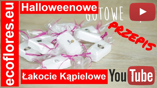 Halloweenowe Łakocie Kąpielowe - przepis Ecoflores