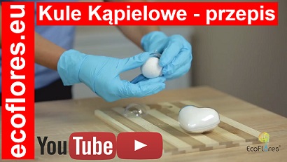 Złote Kule Kąpielowe - przepis na domowe kule kąpielowe Ecoflores